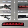 GEEGEETOP Full Lens LED Rear Reflector Bumper Fog Light Assembly