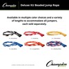 Champion Sports Deluxe XU Skipping Rope with Beads, Various Lengths