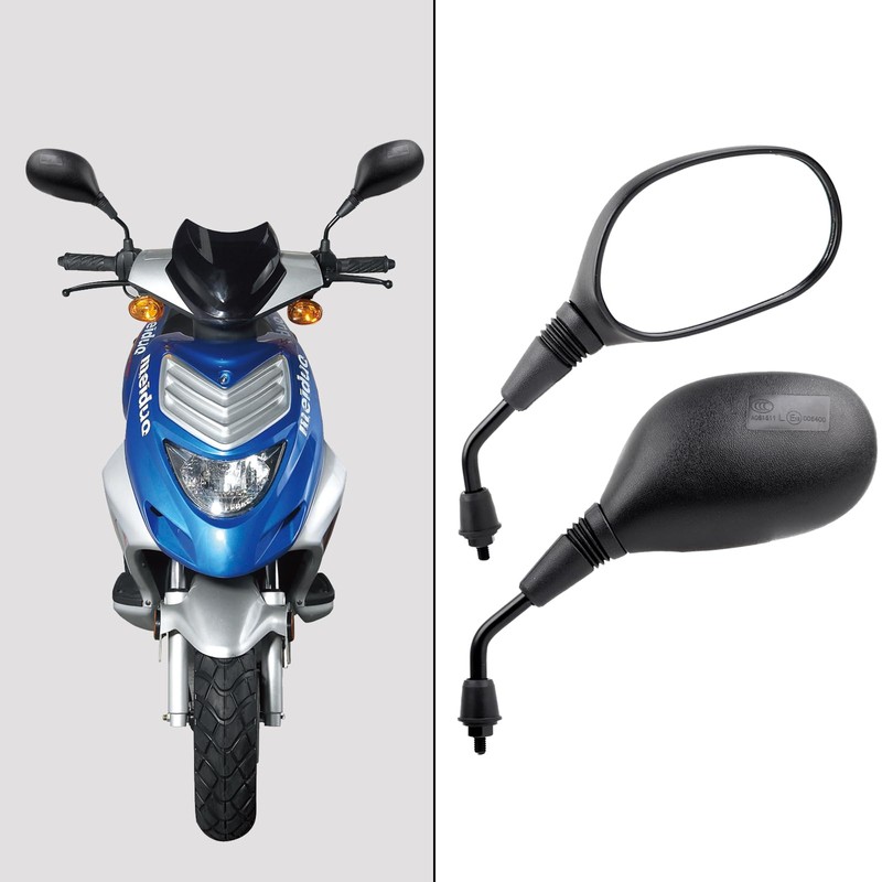 Mokuo GY6 scooter Rearview Mirrors 8mm Fit for Sunl TaoTao