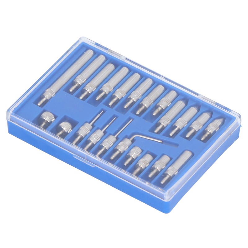 22Pcs Dial Indicator Points Carbide Probe Test End Tips with