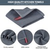 Nialnant 100% Cotton Waffle Weave Kitchen Towels,6 Pack Dish Cloths