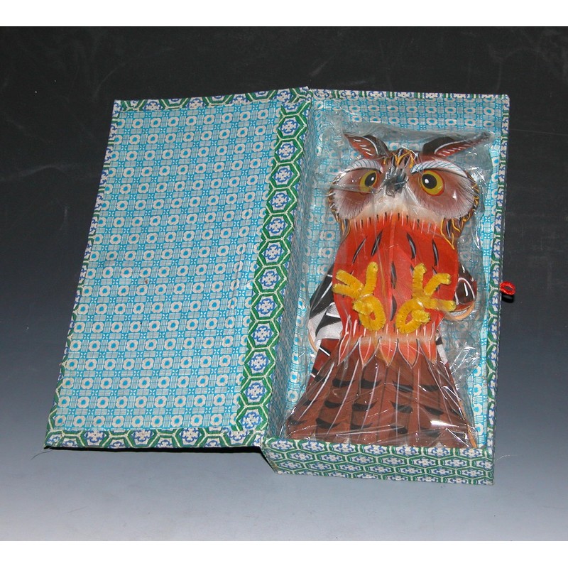 3D Mini Silk Owl Kites for Wall Decor