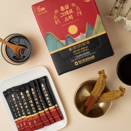 Hwangpungjeong Punggi Ginseng Nonghyup 6-year-old red ginseng stick 10ml x 100 packets / 황풍정  풍기인삼농협 6년근 홍삼그대로 스틱 10ml x 100포
