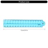 Transparent Folding Ruler, Straight Line Ruler, Math Drawing Ruler, Student