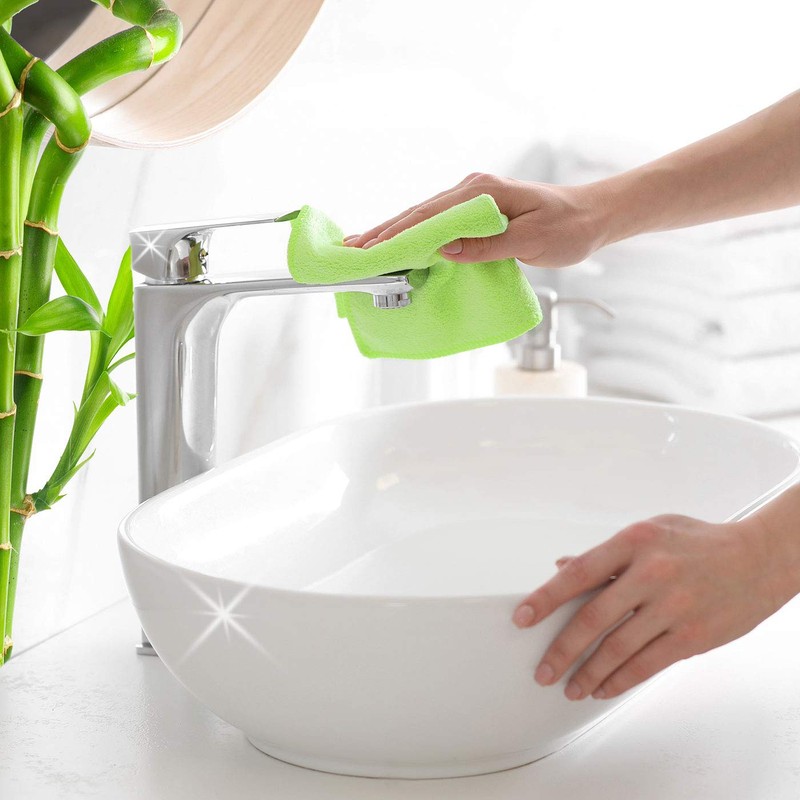 POLYCLEAN 3 x Bamboo All-Purpose Cloths - Sustainable Cleaning Cloth