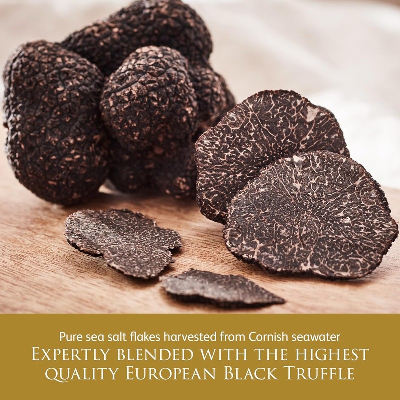 TruffleHunter - Flaked Black Truffle Cornish Sea Salt - 4.94