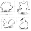 Cookie Cutters Forest Animals Set of 10 Squirrel, Mushroom, Bird,