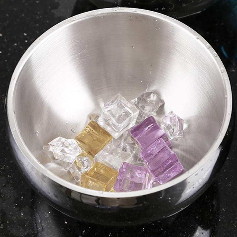 Duokon Recipiente de cubeta de Hielo con Aislamiento de Doble