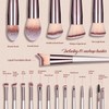 Brochas de Maquillaje 18 Piezas Set, para Maquillaje Profesional Juego