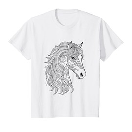 Kids Coloring Kit Stencil Painting Unicorn Birthday Gift for Kids T-Shirt
