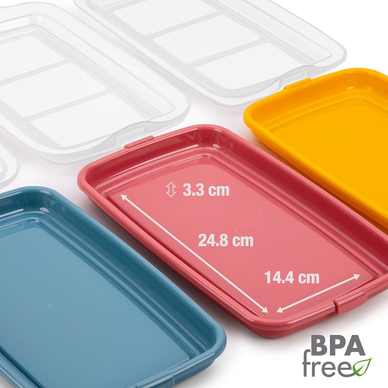 PracticDomus High Quality Food Storage Boxes for Cold Cuts Deli