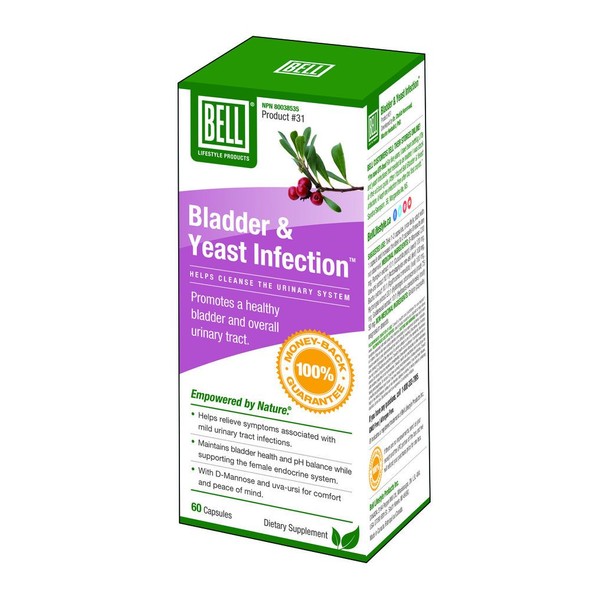 Bell Lifestyle Products BLADDER & YEAST INFECTION, 60CP