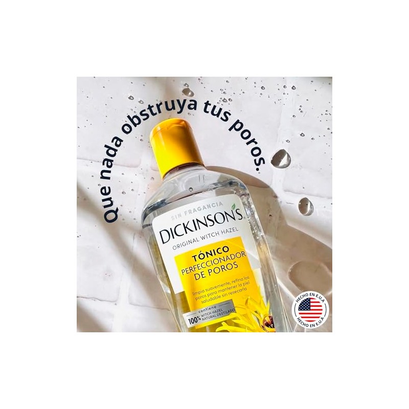 Dickinsons. Tónico Perfeccionador de Poros, 473 ml