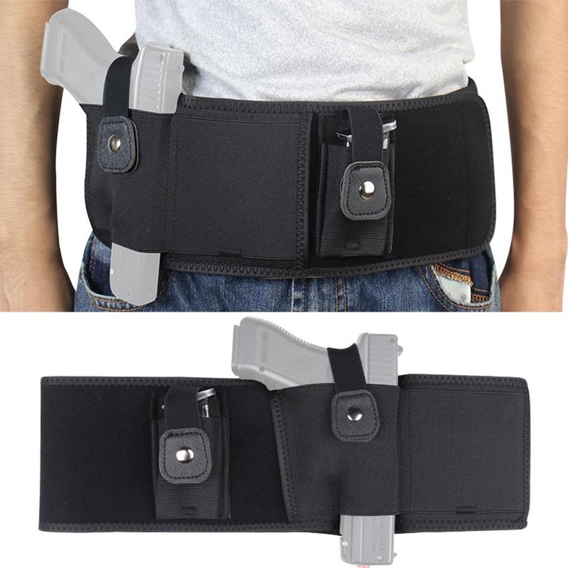 Belly Band Holster for Concealed Carry Breathable Neoprene Holster for