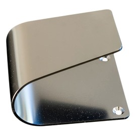 DELTACO Wall Mount for EV Charging Cable, Holder for Charging Cable of a Wall Box, Cable Holder, Cable Wall Holder, (Rustproof), Mounting Accessories, Silver