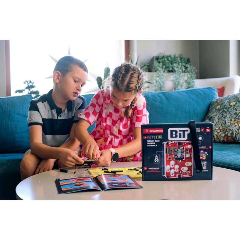 Cefa Toys BIT, Game Console, Educational Toy, Building a Console,