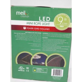 Meil Creations Led Mini Rope Lights 9 Feet