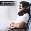 CZAYEFNH 2 Pieces Eye Mask with Eyes Open, Sleep Mask,