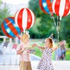 8 Pcs Carnival Balloons Circus Party Decorations, 22'' Jumbo 4D