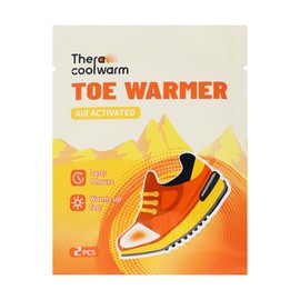 Thera CoolWam Disposable Foot Wamers, 40-Pack Twin Sets, Pocket-Sized ToeWamers for Women, Instant Heat Insoles