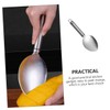 iplusmile Ergonomic Mango Peeler Fruit Slicer Scooper Stainless Steel Mango