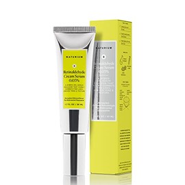 Suero de Crema de Retinaldehído Naturium 0.05%, Cuidado Facial y de la Piel Antienvejecimiento Avanzado y Suavizante, 1.7 oz