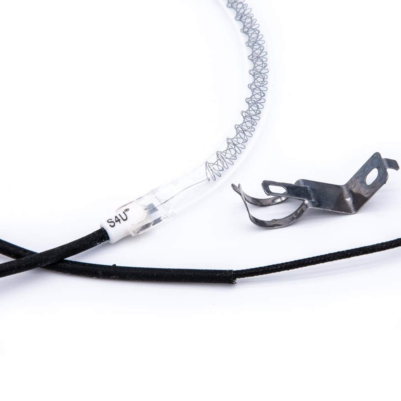 Universal Halogen Oven Cooker Heating Element Bulb with 3X Clips