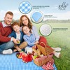 Pelle & Sol Picnic Blanket, Foldable Outdoor Beach Blanket, Waterproof,