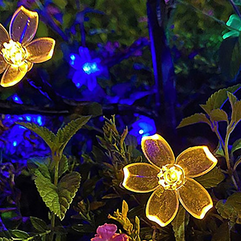 Outdoor Solar Lawn Ground Lamp Firework Light String Waterproof Solar