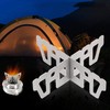 ZKSMNB Alcohol Stove Cross Stand Stainless Steel Pot Stand 3.7x1.2