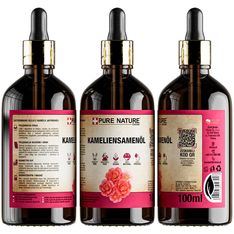 Chosa Tsubaki Japanese Camellia Oil 100 ml