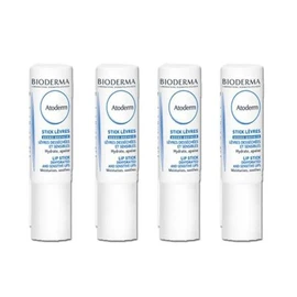 [Bioderma] Atdelm Lipstick, 0.1 oz (4 g), Set of 4