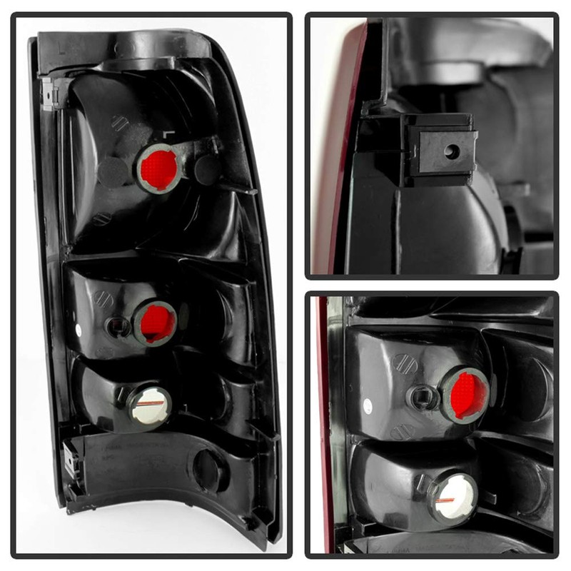 ACANII - For 1999-2002 Chevy Silverado 99-06 GMC Sierra Red