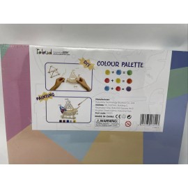 Robud Unicorn 3D Wooden Puzzle DIY Paint Kit New
