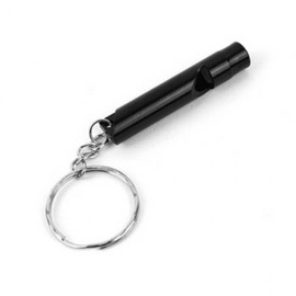 Small Referee Whistle with Ring Self-Defense Alarm 7ea