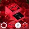 VENXPON - Regalos Para Mujer,collar Y Aretes Corazón Mujer Con