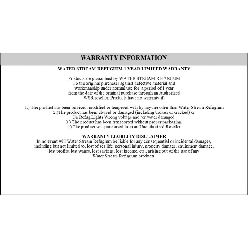 WSR Refugium light CHAETO C3L Mini Refug LED Light For