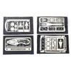 Survival Cards 4 Pack - Color: Stainless Steel