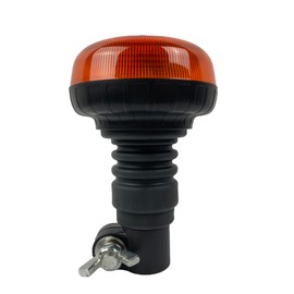 Berger & Schröter LED Mini Rotating Beacon, Warning Light, Flash Light, Fixed Mounting, Flexible, 12/24 V