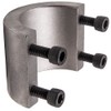 maXpeedingrods 4 Pack Steel Bolt On Tube Clamps 1.75" 4-Bolt