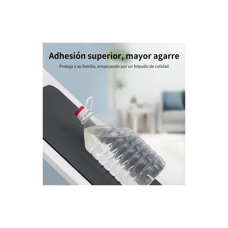 Tapetes Para Bano Antiderrapantes Absorbente Alfombrila Gris
