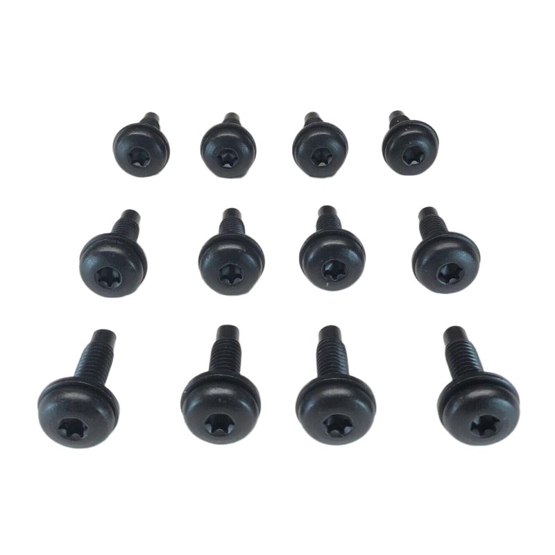 12 ea Correct Roll Bar Torx Bolt Set/Fits Jeep Wrangler