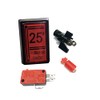 25 Cent Red Push for Credit Arcade LED Button for
