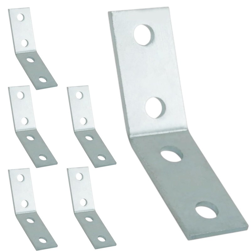 CNQLIS 6 Pack 45 Degree Angle Bracket Fitting for 1-5/8"