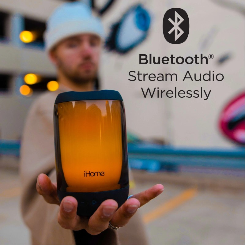 iHome Waterproof Bluetooth Speaker with 30 Hour Mega Battery