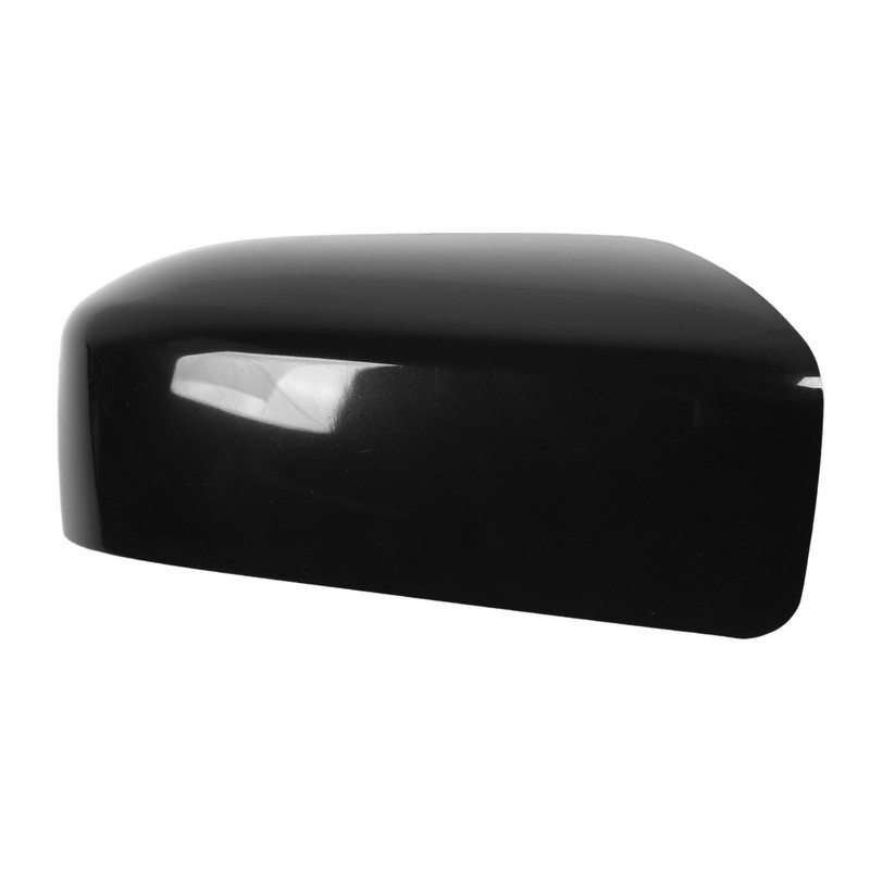 Side Rearview Mirror Cover Black Weather Proof Protective Door Mirror