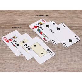 Caspari - Double Deck of Bridge Playing Cards, Jumbo Type, Van Gogh Irises