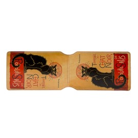 Urbangift Tournee du Chat Noir Black Cat Oyster Card Holder