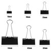 SANNIX 110 PCS Binder Clips Assorted Sizes, X Large, Large,