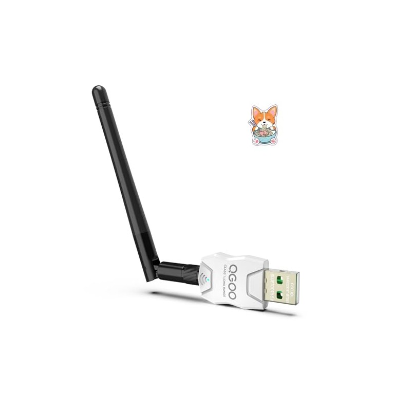 Class 1 Long Range Bluetooth Adapter for PC, QGOO USB